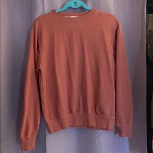 Brandy Melville distressed crew neck